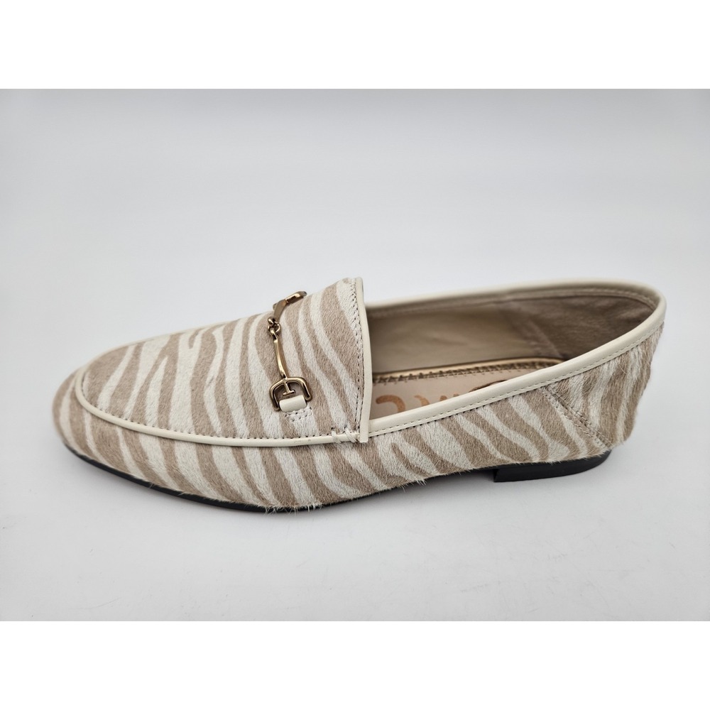 Sam Edelman Loraine Bit Loafer Taupe Zebra Color Womens 6.5 M - Picture 10 of 12